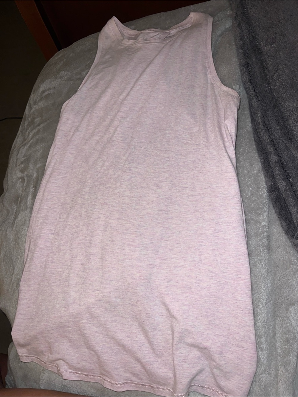 lululemon athletica Light Pink Ribbed Tank
